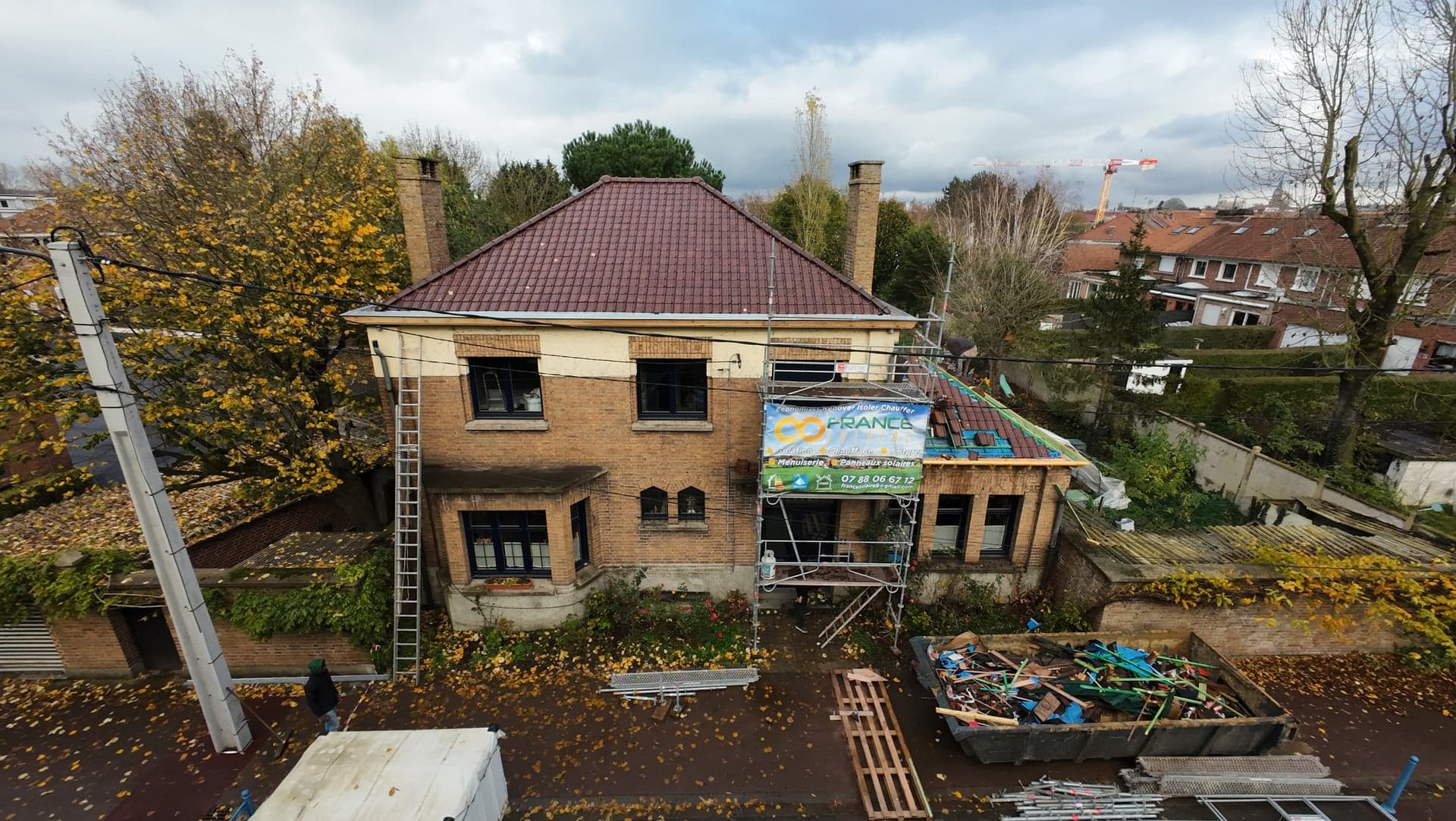 Chantiers — prise de vue drone Pas-de-Calais (62) — fsn chantier apres 1
