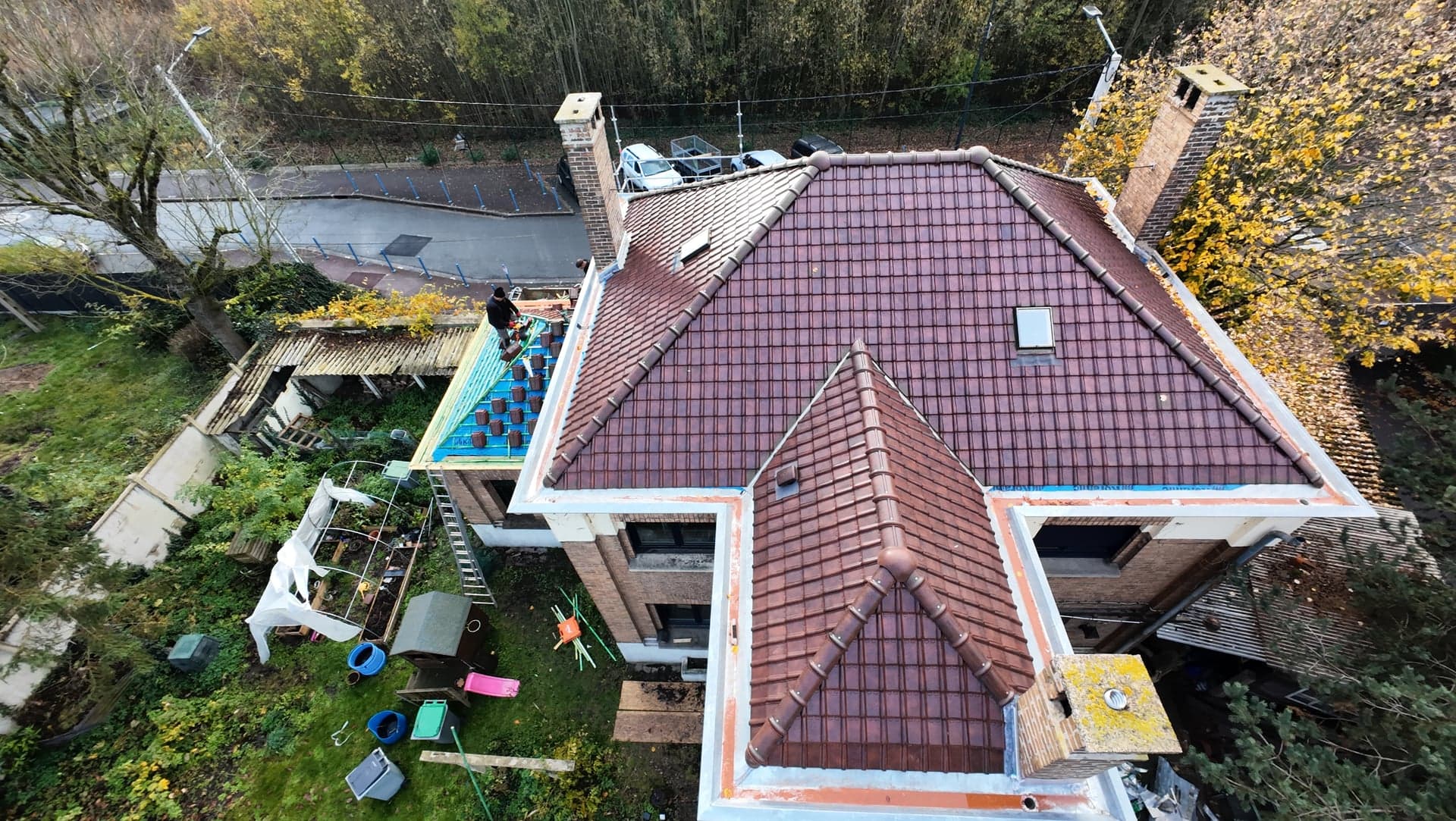 Chantiers — prise de vue drone Pas-de-Calais (62) — fsn chantier apres 3