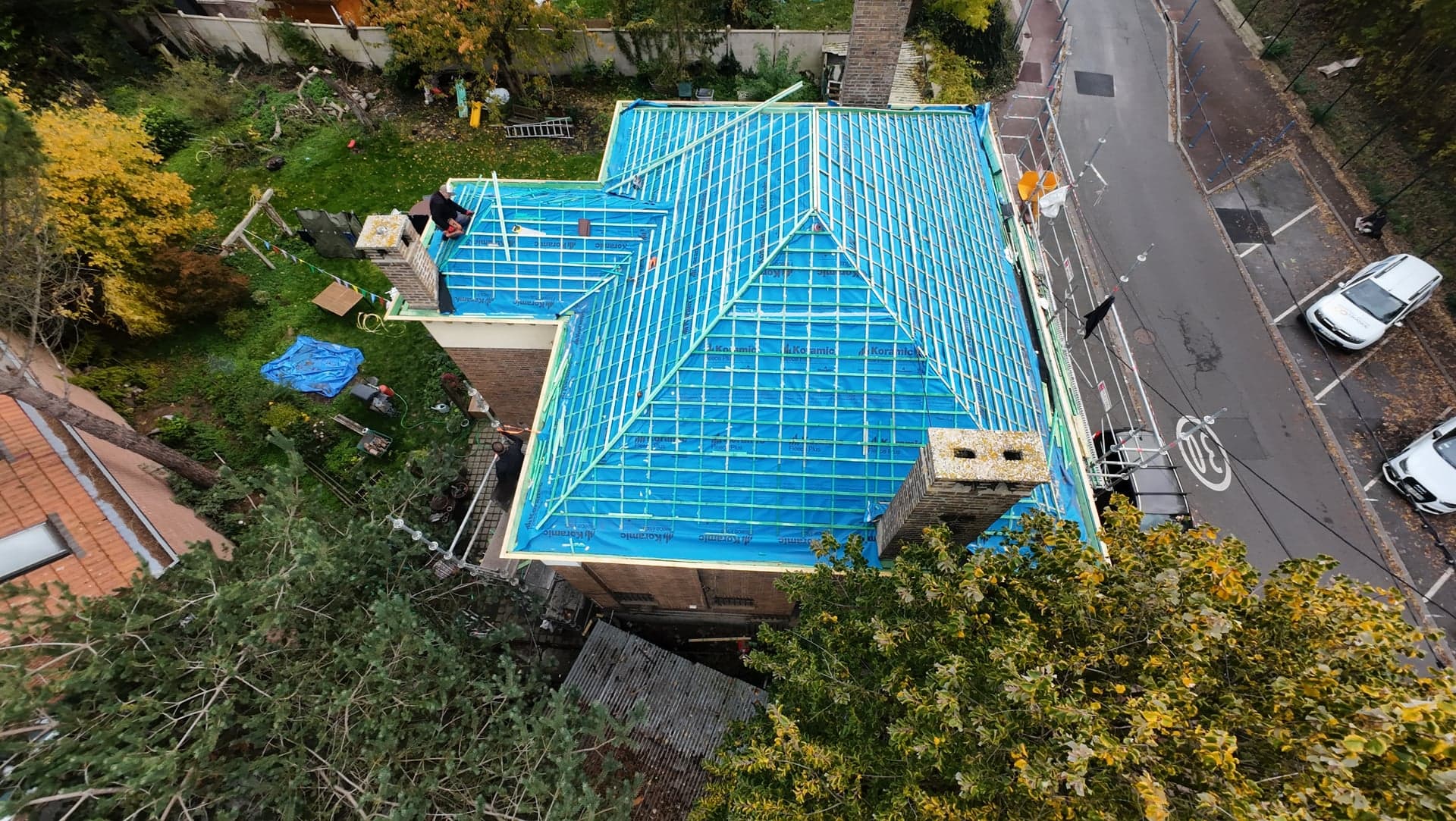 Chantiers — prise de vue drone Pas-de-Calais (62) — fsn chantier pendant 2