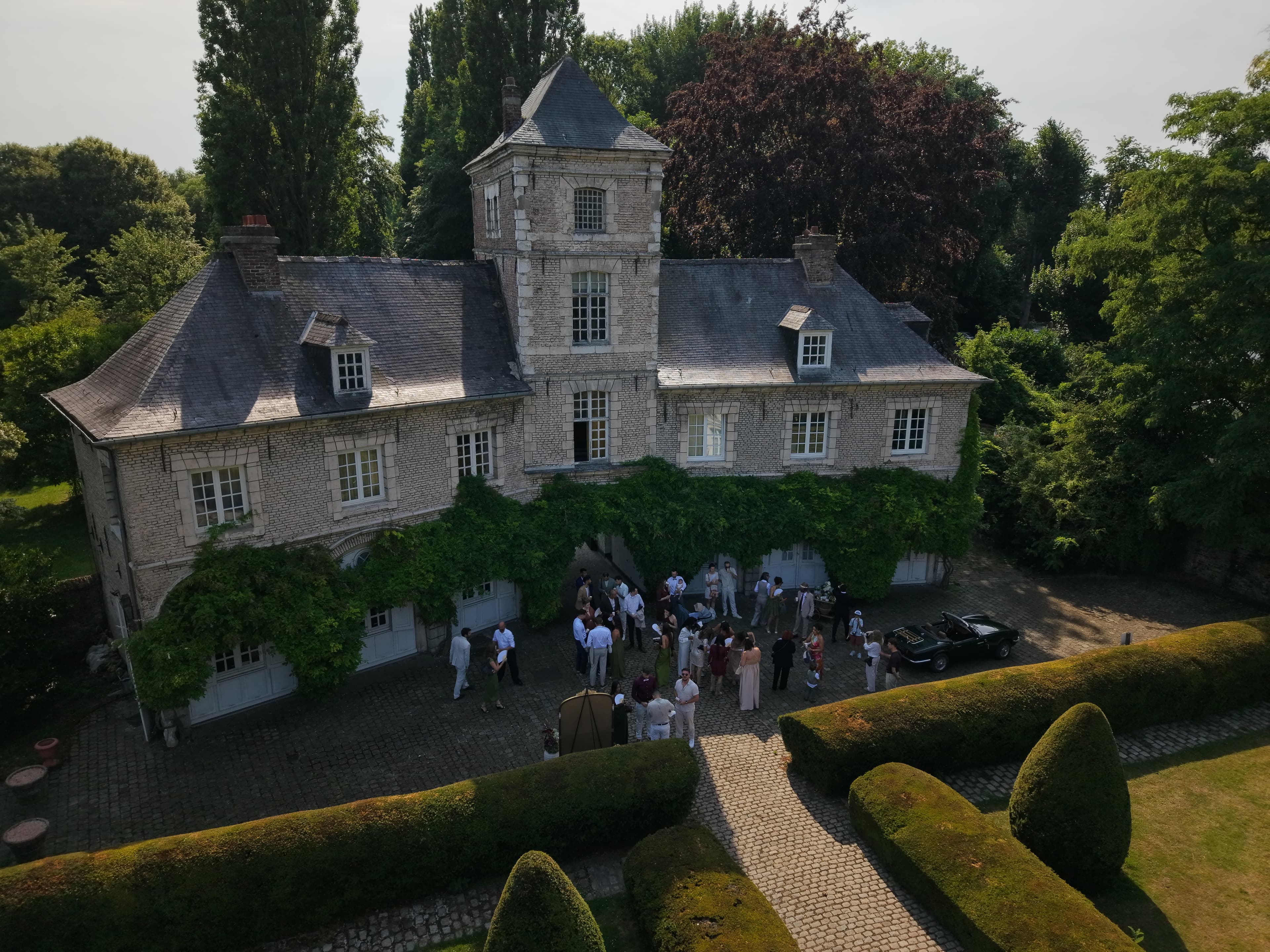 Mariages — prise de vue drone Pas-de-Calais (62) — daria ambiance 2