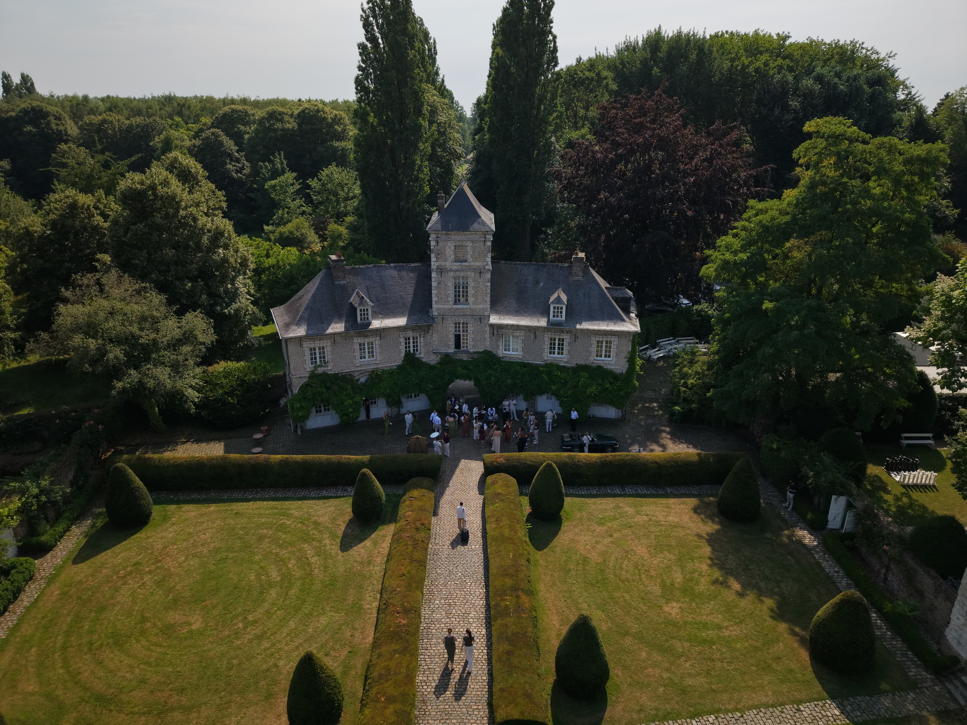 Mariages — prise de vue drone Pas-de-Calais (62) — daria ambiance 3